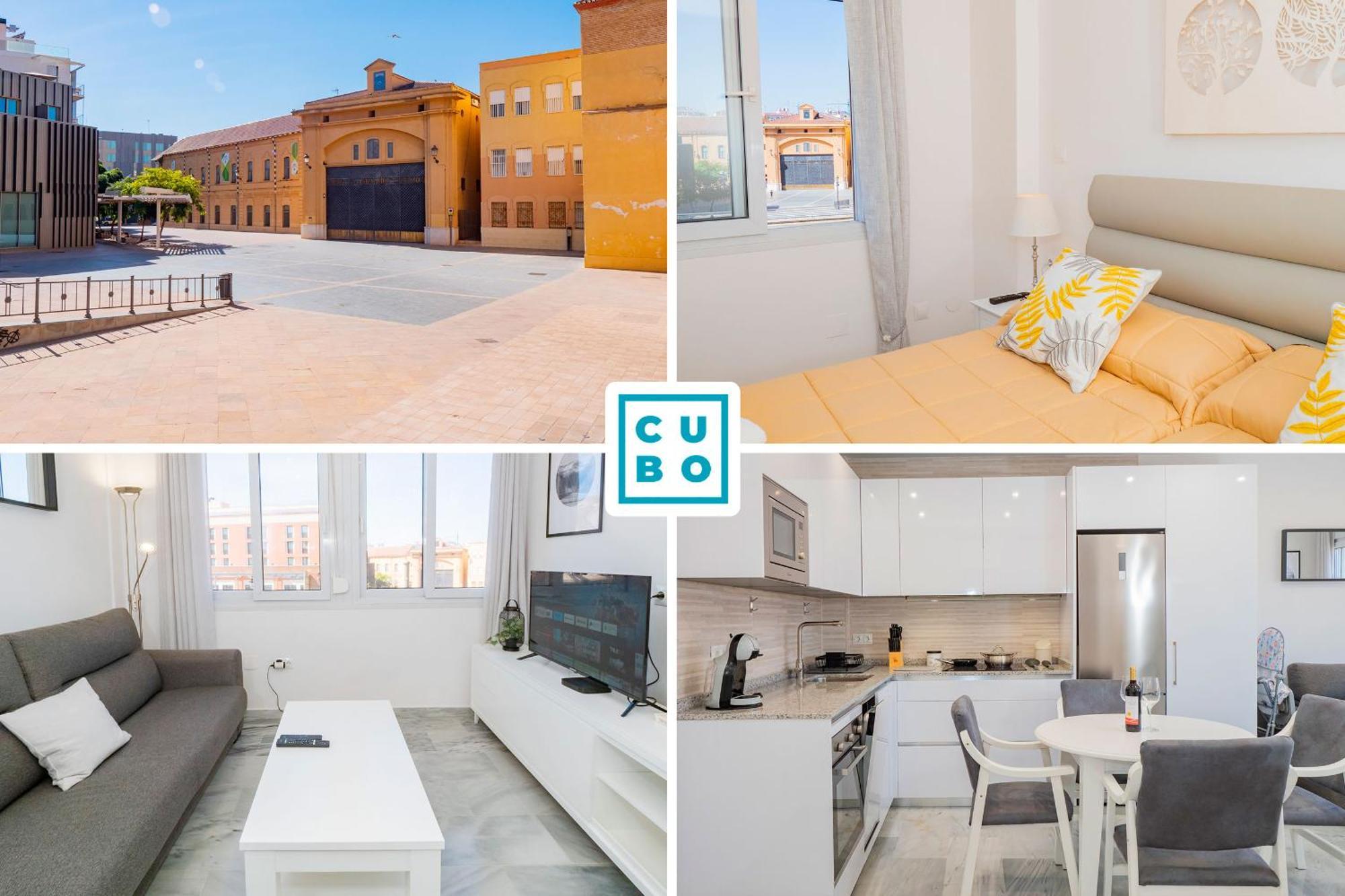 Cubo'S Apartamento Atocha With Optional Parking Μάλαγα Εξωτερικό φωτογραφία